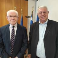 Συνάντηση με Πρόεδρο ΕΛΓΑ για περονόσπορο & ζημιές σε καλαμπόκια-ηλίανθους